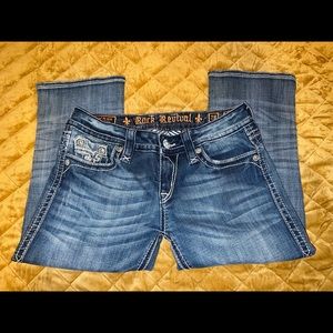 Rock Revival denim capris